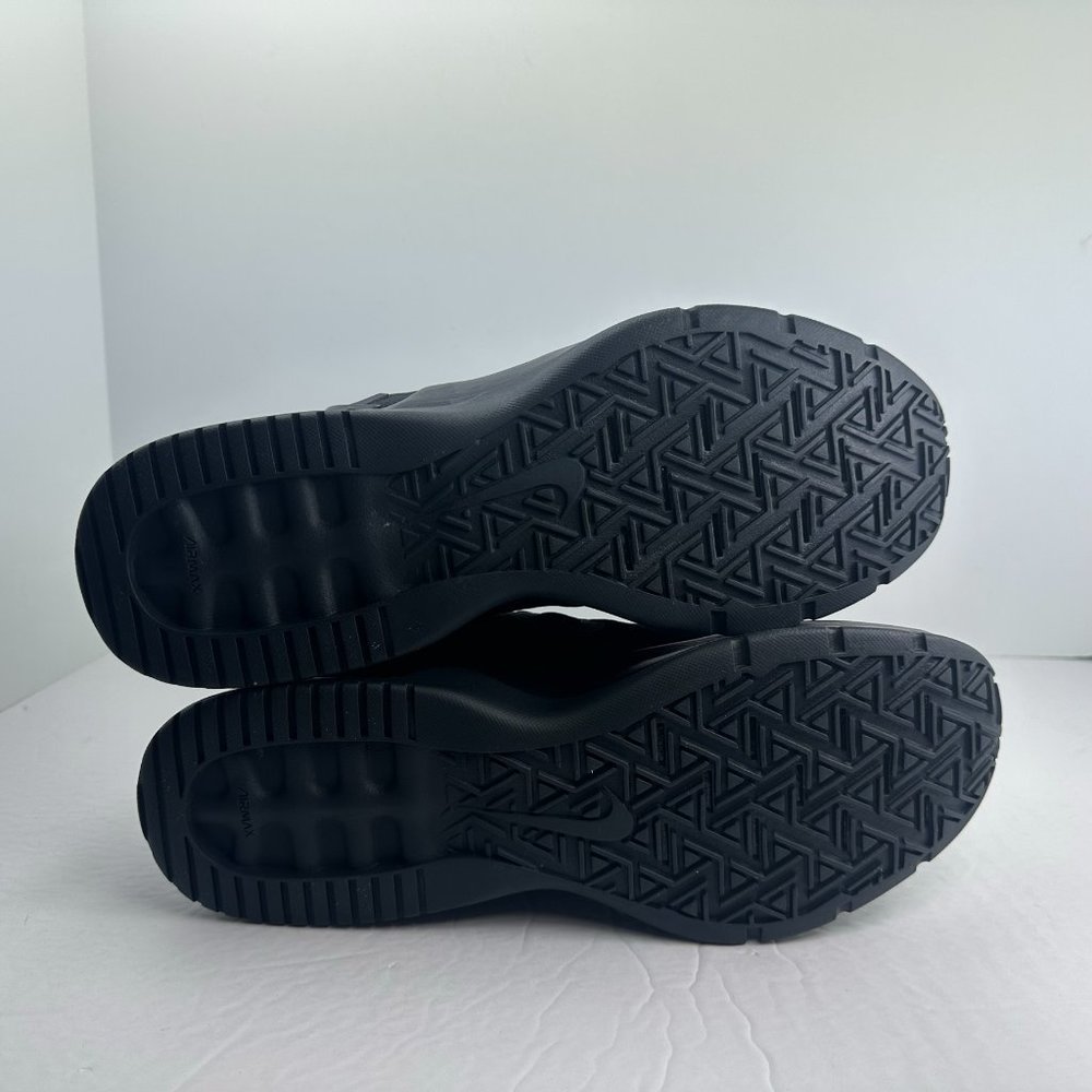 Nike Air Max Alpha Trainer 4 Shoes Triple Black CW3396-002 Men's Multi Size NEW - Picture 9 of 12